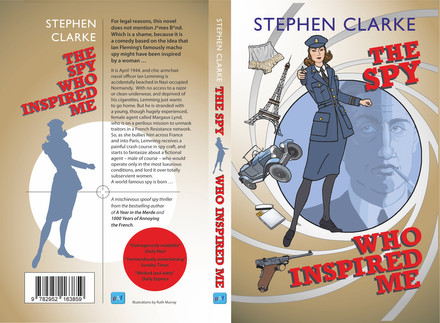 Signed copies of The Spy Who Inspired Me